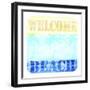 Welcome Beach 2-LightBoxJournal-Framed Giclee Print