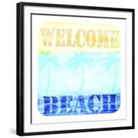 Welcome Beach 2-LightBoxJournal-Framed Giclee Print