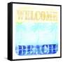 Welcome Beach 2-LightBoxJournal-Framed Stretched Canvas