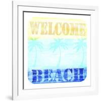 Welcome Beach 2-LightBoxJournal-Framed Giclee Print