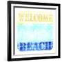 Welcome Beach 2-LightBoxJournal-Framed Giclee Print