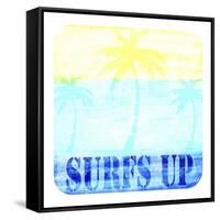 Welcome Beach 3-LightBoxJournal-Framed Stretched Canvas