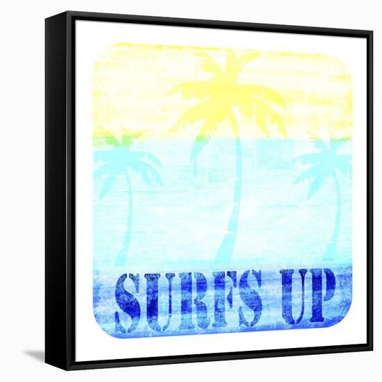 Welcome Beach 3-LightBoxJournal-Framed Stretched Canvas