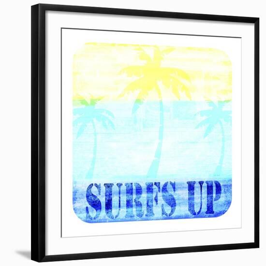 Welcome Beach 3-LightBoxJournal-Framed Giclee Print