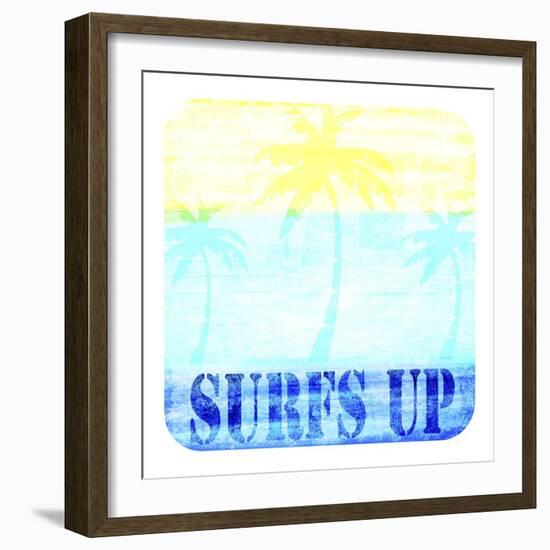 Welcome Beach 3-LightBoxJournal-Framed Giclee Print