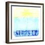 Welcome Beach 3-LightBoxJournal-Framed Giclee Print