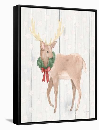 Welcome Christmas III-Jenaya Jackson-Framed Stretched Canvas
