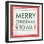 Welcome Christmas Sign V-Jenaya Jackson-Framed Art Print