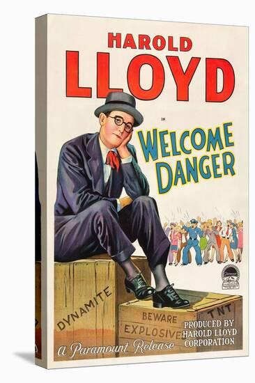 Welcome Danger [1929], Directed by Clyde Bruckman.-null-Stretched Canvas
