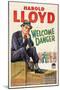 Welcome Danger [1929], Directed by Clyde Bruckman.-null-Mounted Giclee Print