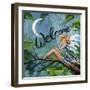 Welcome Fairy-sylvia pimental-Framed Art Print