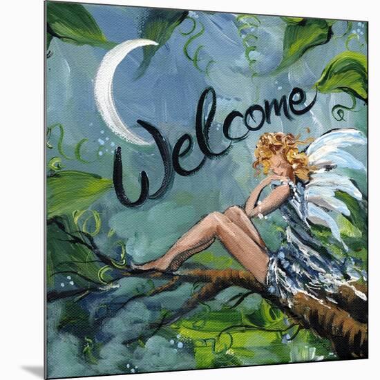 Welcome Fairy-sylvia pimental-Mounted Premium Giclee Print