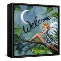 Welcome Fairy-sylvia pimental-Framed Stretched Canvas