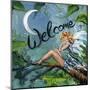 Welcome Fairy-sylvia pimental-Mounted Art Print