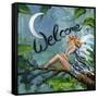 Welcome Fairy-sylvia pimental-Framed Stretched Canvas