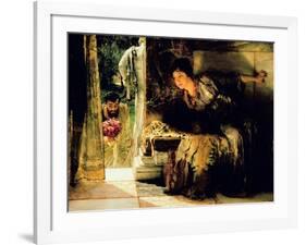 Welcome Footsteps, 1883-Sir Lawrence Alma-Tadema-Framed Giclee Print