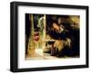 Welcome Footsteps, 1883-Sir Lawrence Alma-Tadema-Framed Giclee Print