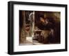Welcome Footsteps (Well-Known Footsteps)-Sir Lawrence Alma-Tadema-Framed Giclee Print