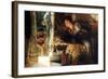 Welcome Footsteps-Sir Lawrence Alma-Tadema-Framed Art Print