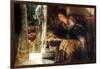 Welcome Footsteps-Sir Lawrence Alma-Tadema-Framed Art Print