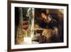 Welcome Footsteps-Sir Lawrence Alma-Tadema-Framed Premium Giclee Print
