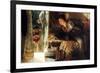 Welcome Footsteps-Sir Lawrence Alma-Tadema-Framed Premium Giclee Print