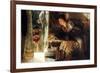 Welcome Footsteps-Sir Lawrence Alma-Tadema-Framed Art Print