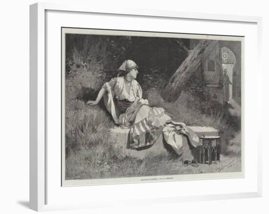 Welcome Footsteps-George L. Seymour-Framed Giclee Print