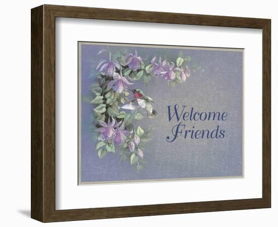 Welcome Friends-unknown Chiu-Framed Art Print