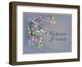 Welcome Friends-unknown Chiu-Framed Art Print