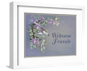 Welcome Friends-unknown Chiu-Framed Art Print