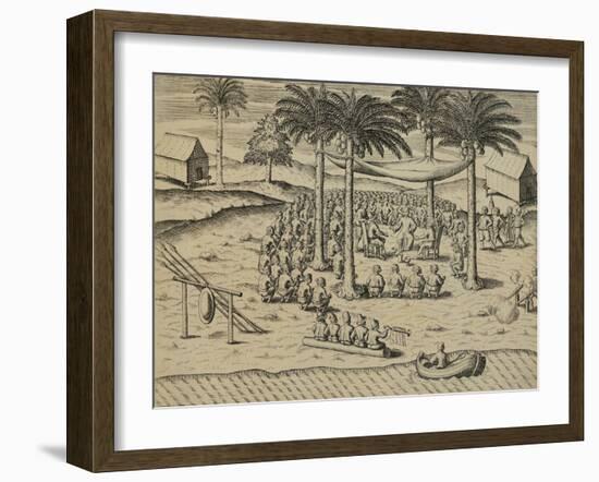 Welcome from Indigenous African Natives, 1599-Théodore Géricault-Framed Giclee Print