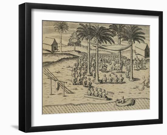 Welcome from Indigenous African Natives, 1599-Théodore Géricault-Framed Giclee Print