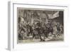 Welcome Guests at Mardon Hall-Sir John Gilbert-Framed Giclee Print