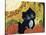 Welcome Halloween Black Cat-sylvia pimental-Stretched Canvas