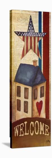 Welcome Home America I-Elizabeth Medley-Stretched Canvas