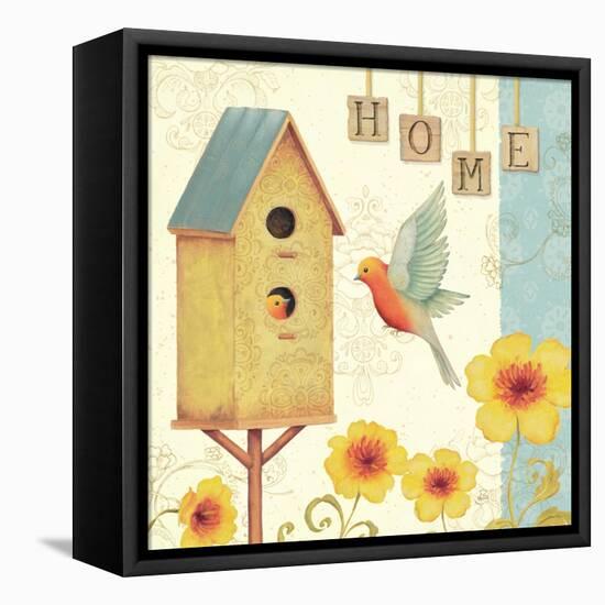 Welcome Home I-Daphne Brissonnet-Framed Stretched Canvas