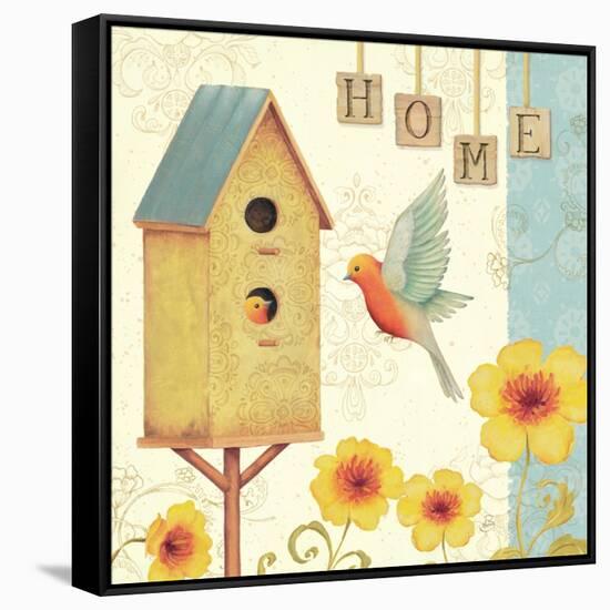 Welcome Home I-Daphne Brissonnet-Framed Stretched Canvas