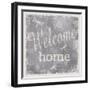 Welcome Home-Slate-ALI Chris-Framed Giclee Print