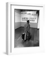 Welcome Home Soldier-Sal Veder-Framed Photographic Print