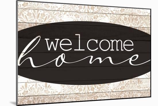 Welcome Home Wood-Kimberly Allen-Mounted Art Print