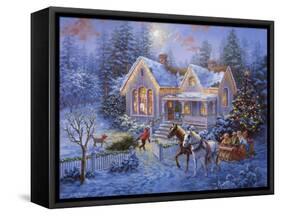 Welcome Home-Nicky Boehme-Framed Stretched Canvas