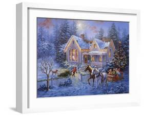 Welcome Home-Nicky Boehme-Framed Giclee Print