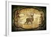 Welcome Lodge Deer-LightBoxJournal-Framed Giclee Print