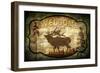 Welcome Lodge Elk-LightBoxJournal-Framed Giclee Print