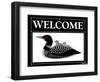 Welcome Loon-Mark Frost-Framed Giclee Print