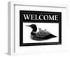 Welcome Loon-Mark Frost-Framed Giclee Print