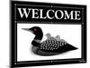 Welcome Loon-Mark Frost-Mounted Giclee Print