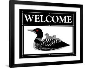 Welcome Loon-Mark Frost-Framed Giclee Print