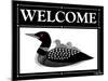 Welcome Loon-Mark Frost-Mounted Giclee Print